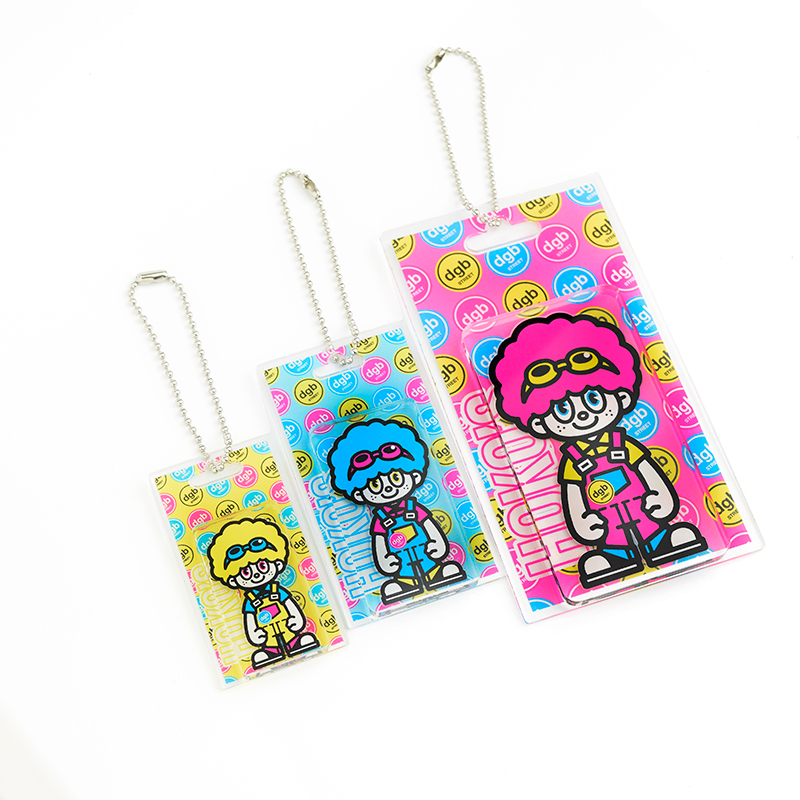 ブリスター風アクリルキーホルダー